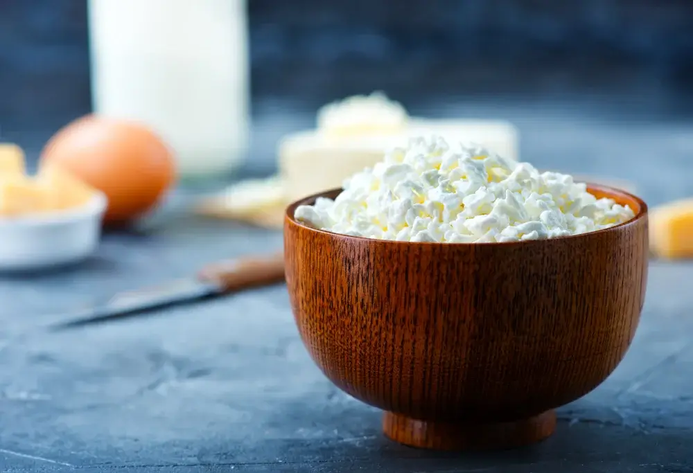 Cottage cheese bowl