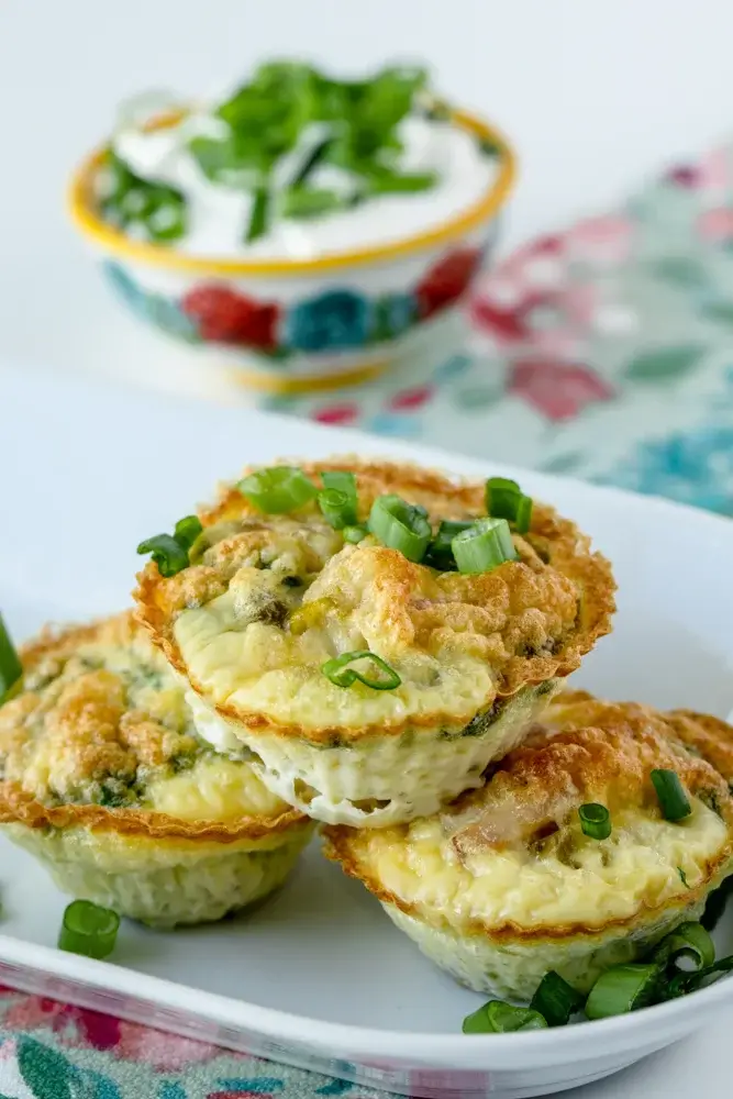 Egg muffins (High-Protein breakfast Ideas)