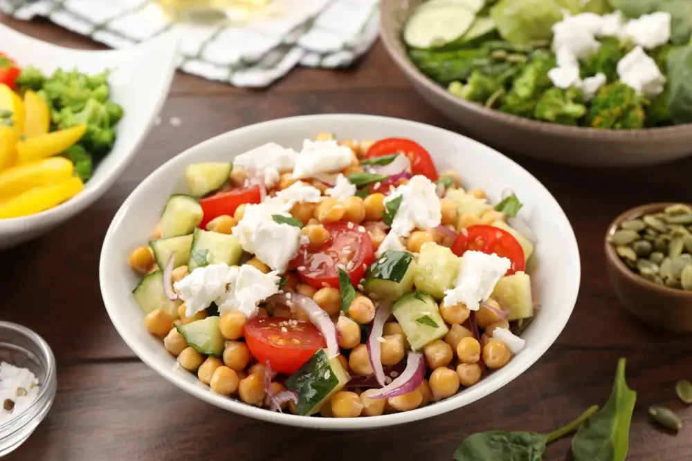 Chickpea salad